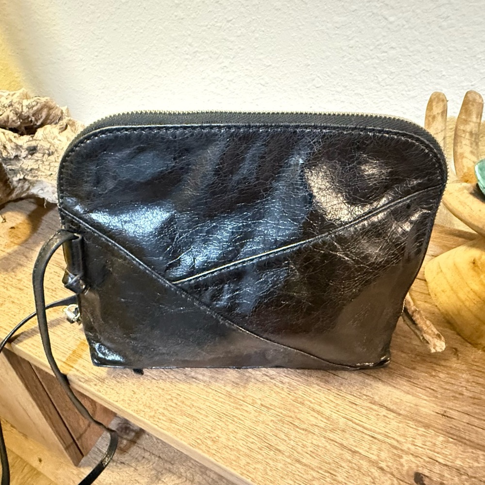 Elegant Black Leather Women's Bag